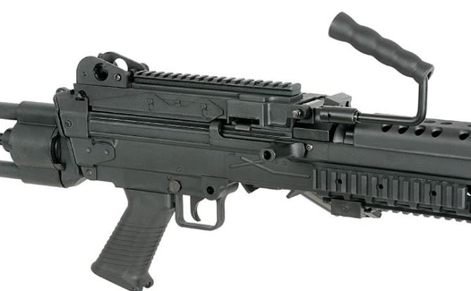 DBoys M249 Para Sportsline LMG 0,5 Joule AEG Black